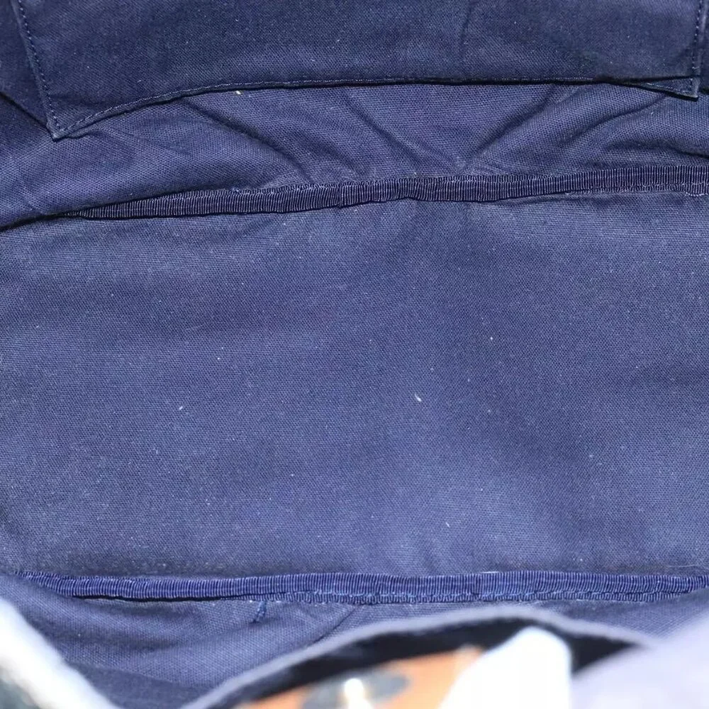 BURBERRY Blue Label Shoulder Bag Denim Black - Picture 11 of 16